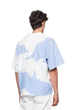 OLAKALA Synergy Glitched Polo Shirt Flash Sale