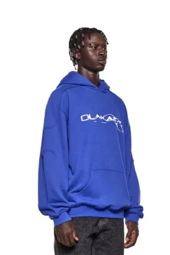 OLAKALA Synergy Mask Hoodie Blue Discount