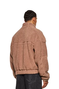 OLAKALA Teddy Jacket Brown Best