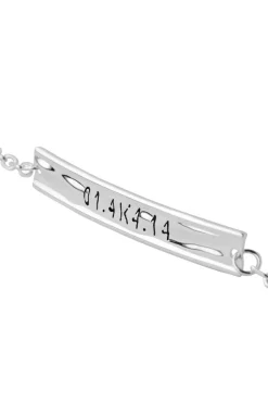 OLAKALA Toast-Clip Bracelet Silver Flash Sale